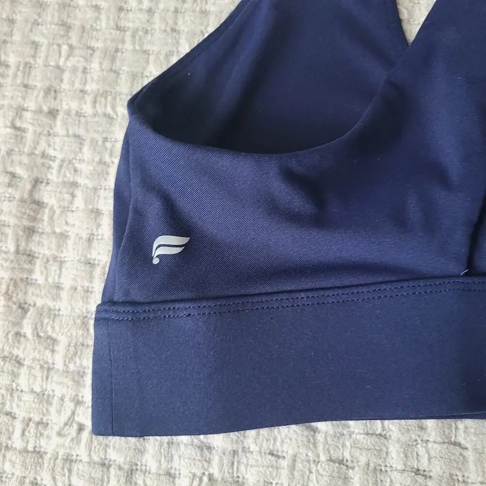 Fabletics Women's Navy Blue Sports Bra Size XS